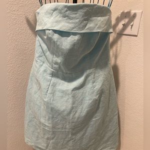 Strapless Mini Dress